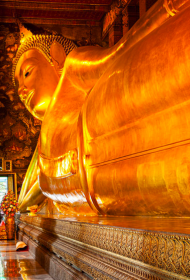 Wat Pho - Liggande Buddhan