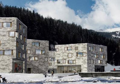 Schweiz: Puder i Davos