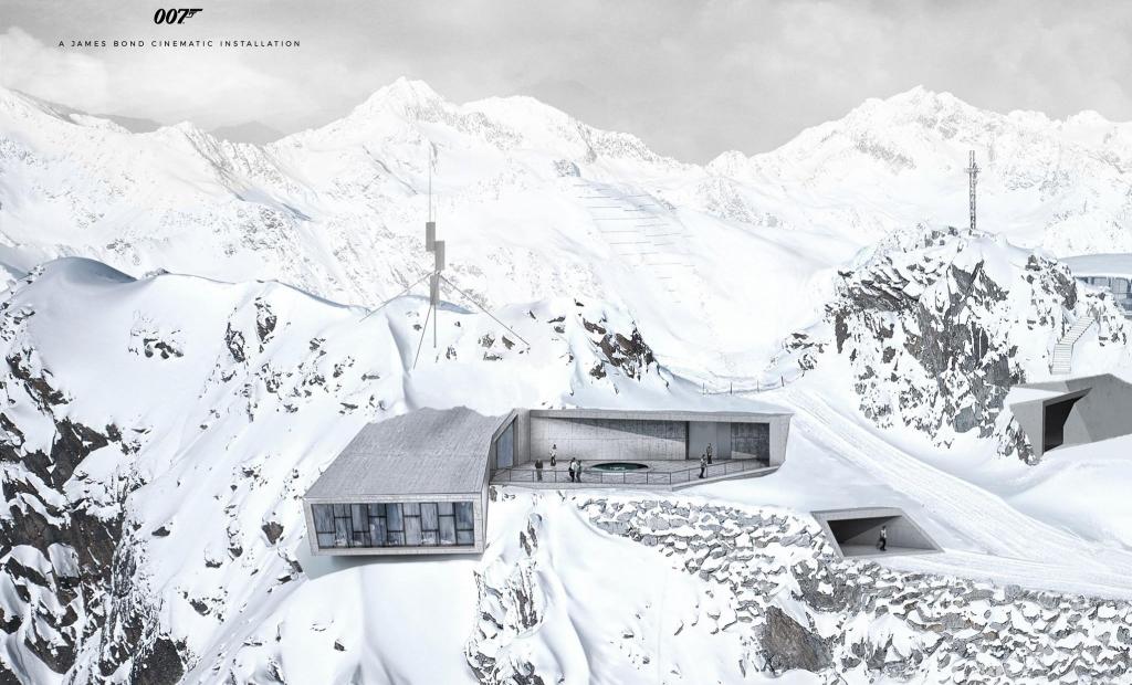 Tyrolen, Österrike: James Bond-museum på alptoppen