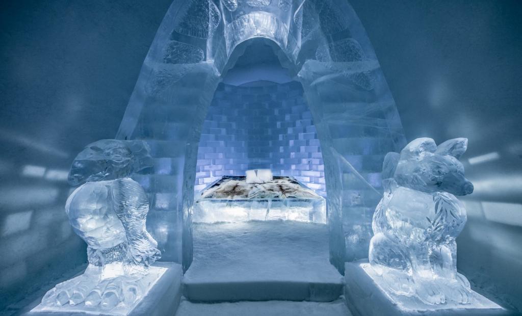 Sverige: Här är första bilderna på årets Icehotel i Jukkasjärvi